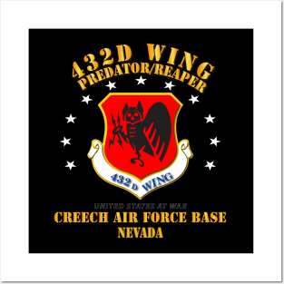 432d Wing - Nevada Posters and Art